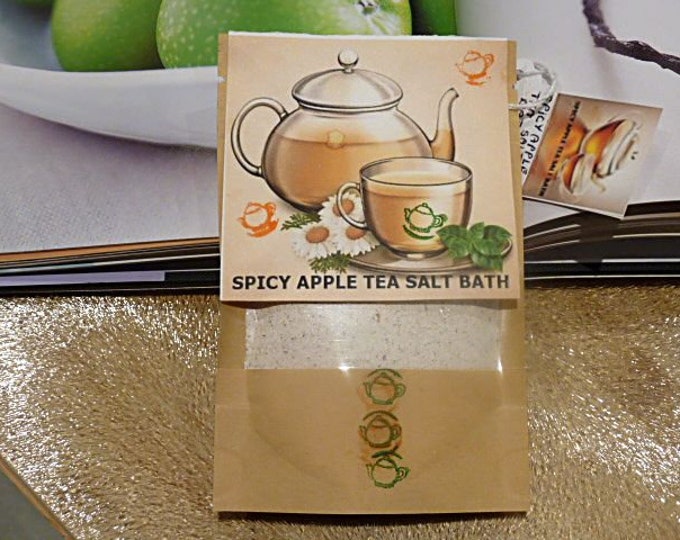 Bath Salts Spicy Apple Tea 2 Baths