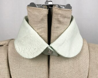 Women's Detachable Collar, Women's Shirt Collar, button on removable collar, fashion accessories, gift for her, fashion