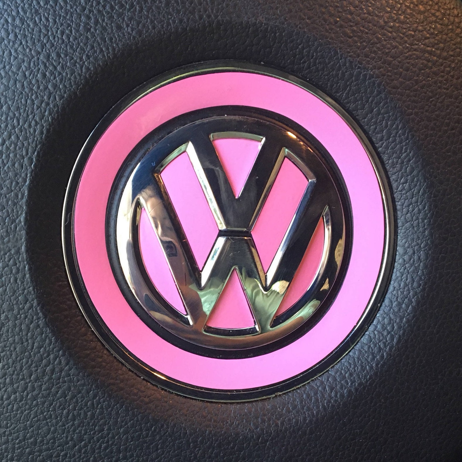 VW Beetle Steering Wheel Emblem Vinyl Color Inserts for 2012 Etsy