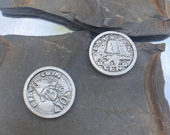 Pewter Play Coin