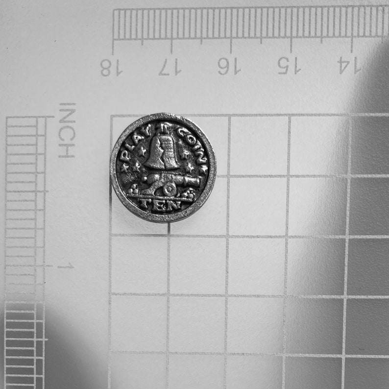 Pewter Play Coin image 5
