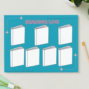 Reading Log, Printable, Weekly Reading Chart