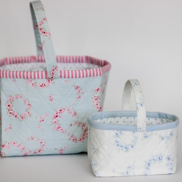 Quilted Basket Pattern - Etsy