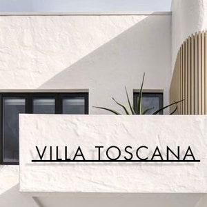 Letrero metálico personalizado con nombre de villa, letrero de entrada de casa personalizado, letrero metálico personalizado con nombre de familia, letrero con nombre de cabaña, letrero con nombre de familia, regalo de aniversario