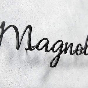 Targa con nome della casa, targa con nome della casa per esterni, insegna in metallo personalizzata, insegne per esterni della casa, targa con nome della casa tradizionale, insegna con indirizzo, insegna della casa immagine 9