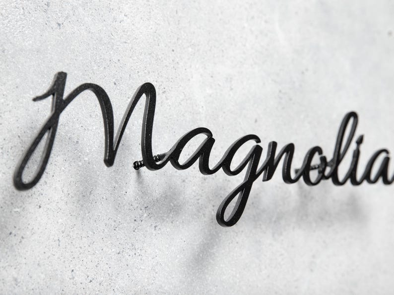 Targa con nome della casa, targa con nome della casa per esterni, insegna in metallo personalizzata, insegne per esterni della casa, targa con nome della casa tradizionale, insegna con indirizzo, insegna della casa immagine 9