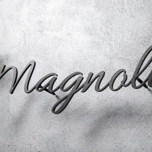 Targa con nome della casa, targa con nome della casa per esterni, insegna in metallo personalizzata, insegne per esterni della casa, targa con nome della casa tradizionale, insegna con indirizzo, insegna della casa immagine 4