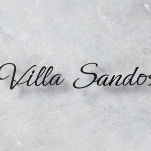 Letreros para casa al aire libre, letrero tradicional con nombre de casa, placa con nombre de casa, letrero familiar, letrero con nombre de casa, letrero de metal personalizado