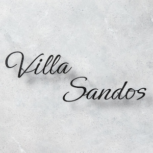 Letras de pared de metal, Palabras de metal personalizadas, Arte de pared de metal, Letrero de dirección familiar, Letrero de apellido, Letras de metal grandes, Letras de metal personalizadas