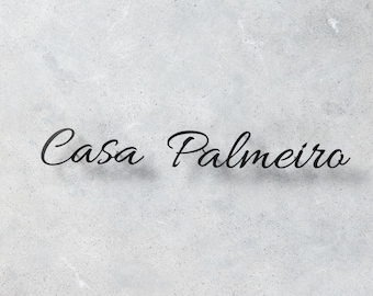 Family Name Sign Metal, Family Est Sign, Metal Wall Art, Welcome Home Sign, Metal Family Name Sign, Last Name Metal Sign, Established Sign
