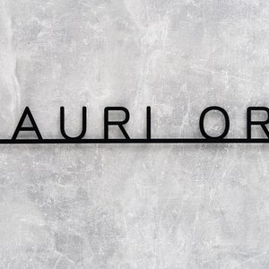 Letrero de metal, letrero colgante de metal, letrero de puerta personalizado, letrero comercial personalizado para exteriores, letrero de metal de bienvenida personalizado, letrero de oficina de metal para exteriores
