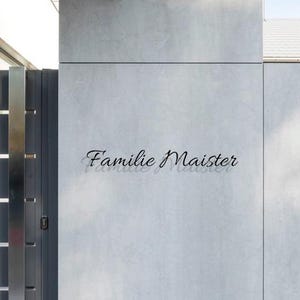 Placa de nome de família personalizada, placa de metal personalizada, placa de nome de casa tradicional, placa de endereço de metal, placas de casa ao ar livre, placa de sobrenome