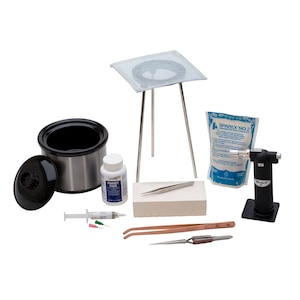 Basic Soldering Kit with Stainless Steel 16 Oz Pickle Pot