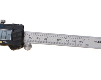 Digital Caliper with Stone Holding Plate