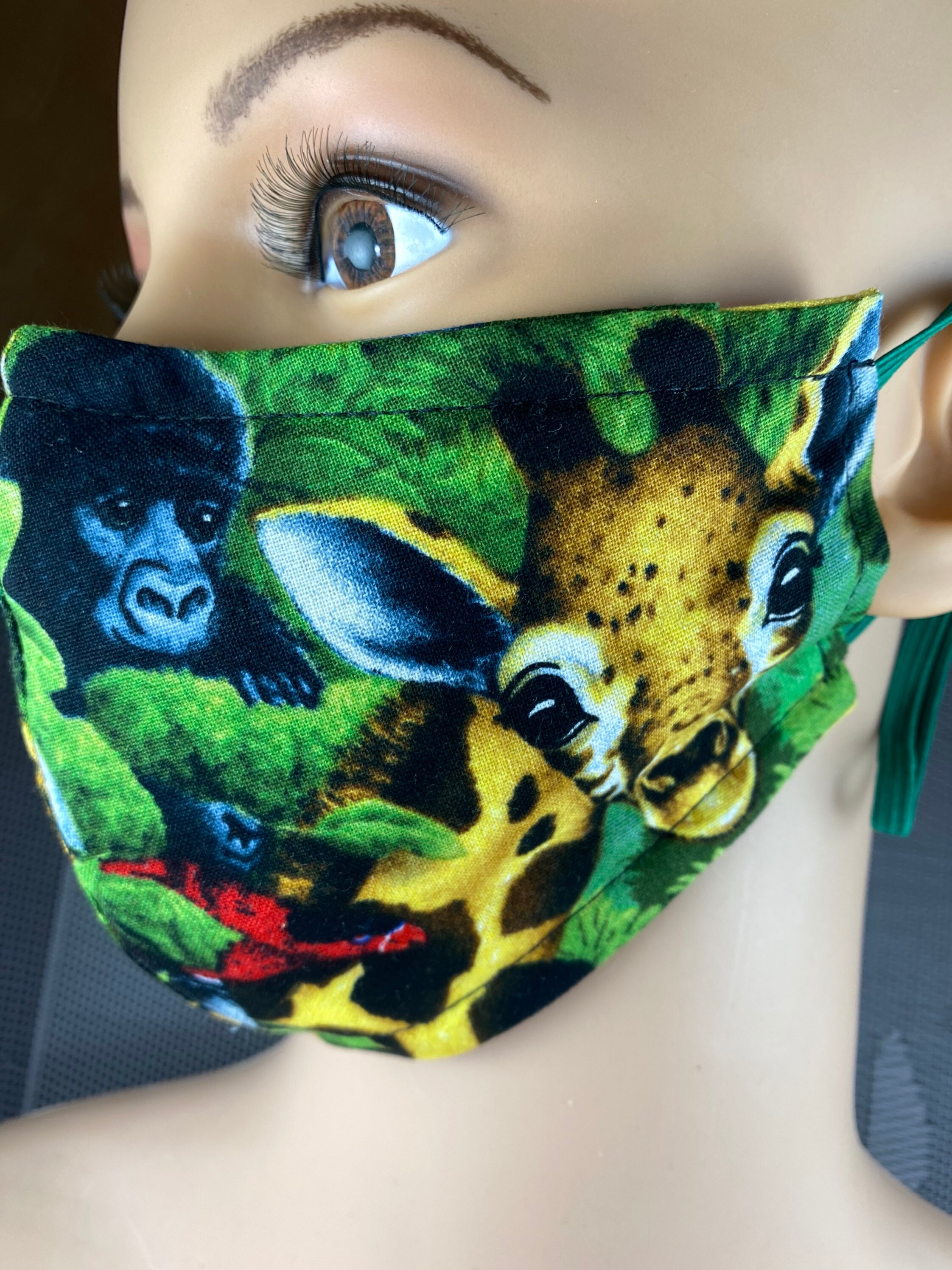 Máscara de la cara de las manos con bolsillo del filtro Etsy