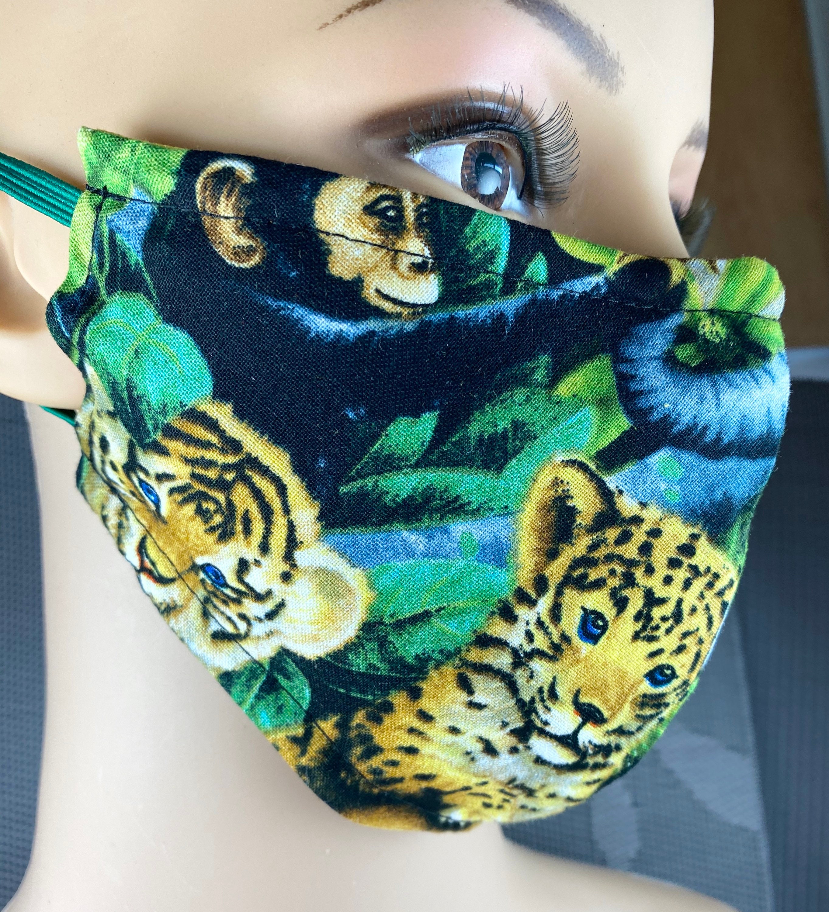 Máscara de la cara de las manos con bolsillo del filtro Etsy