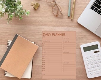 Sable Daily Planner: Organize Your Days with Timeless Elegance!