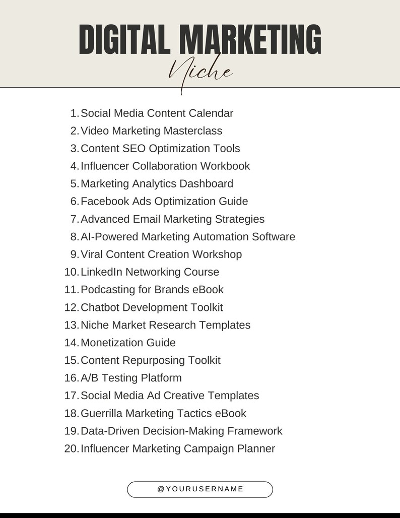 500 Digital Product Ideas for Passive Income MRR Done for You Lead ...