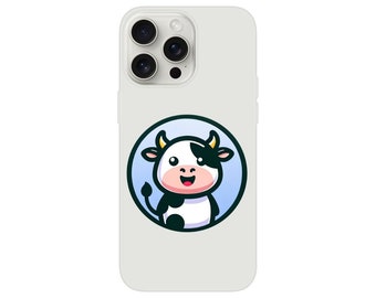 Cute Smiling Cow Flexi case