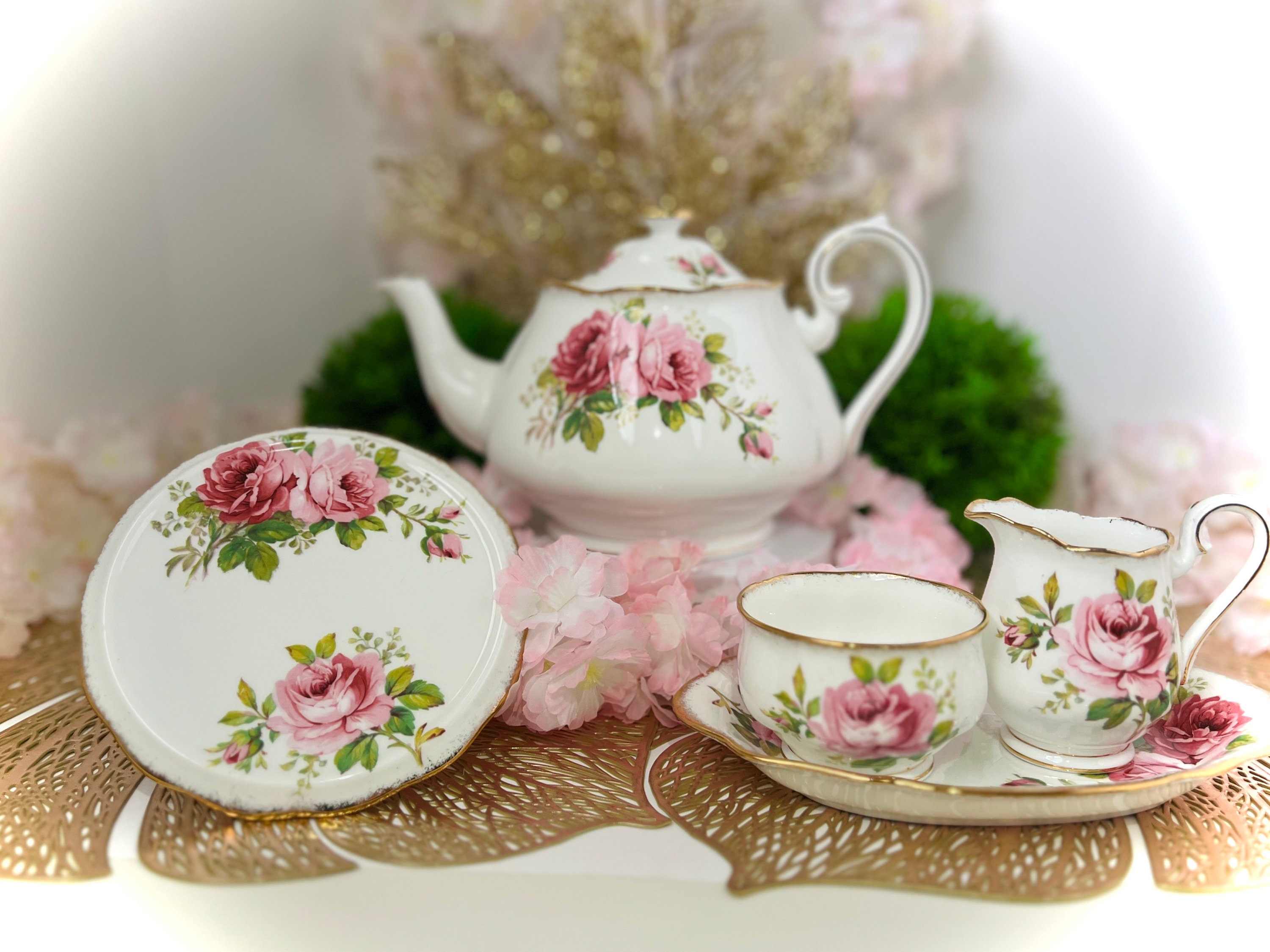 Noritake ボーンチャイナ プリムローズ ティーアイテム