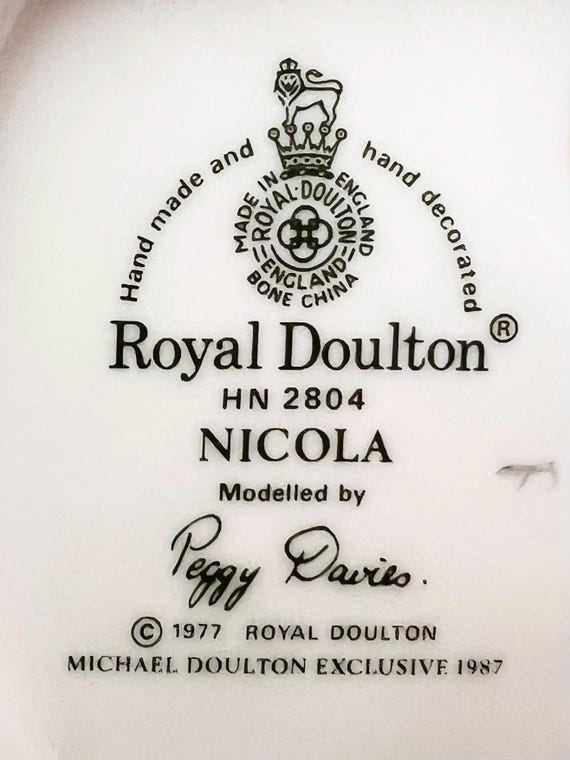 NICOLA - Royal Doulton - Etsy