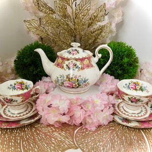 Lady Carlyle Tea Set - Royal Albert