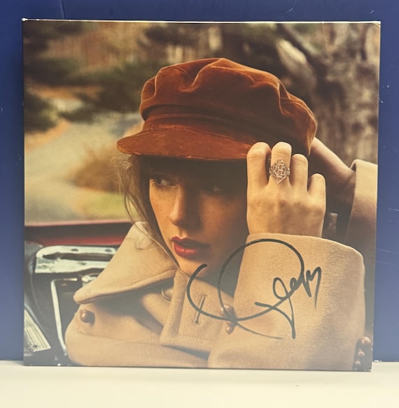 Taylor Swift - Red Taylor's Version - New Signed Vinyl LP Record