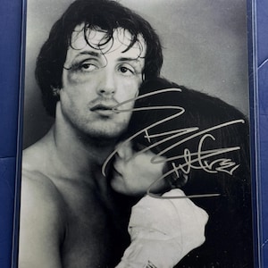 Sylvester stallone signed - Etsy 日本