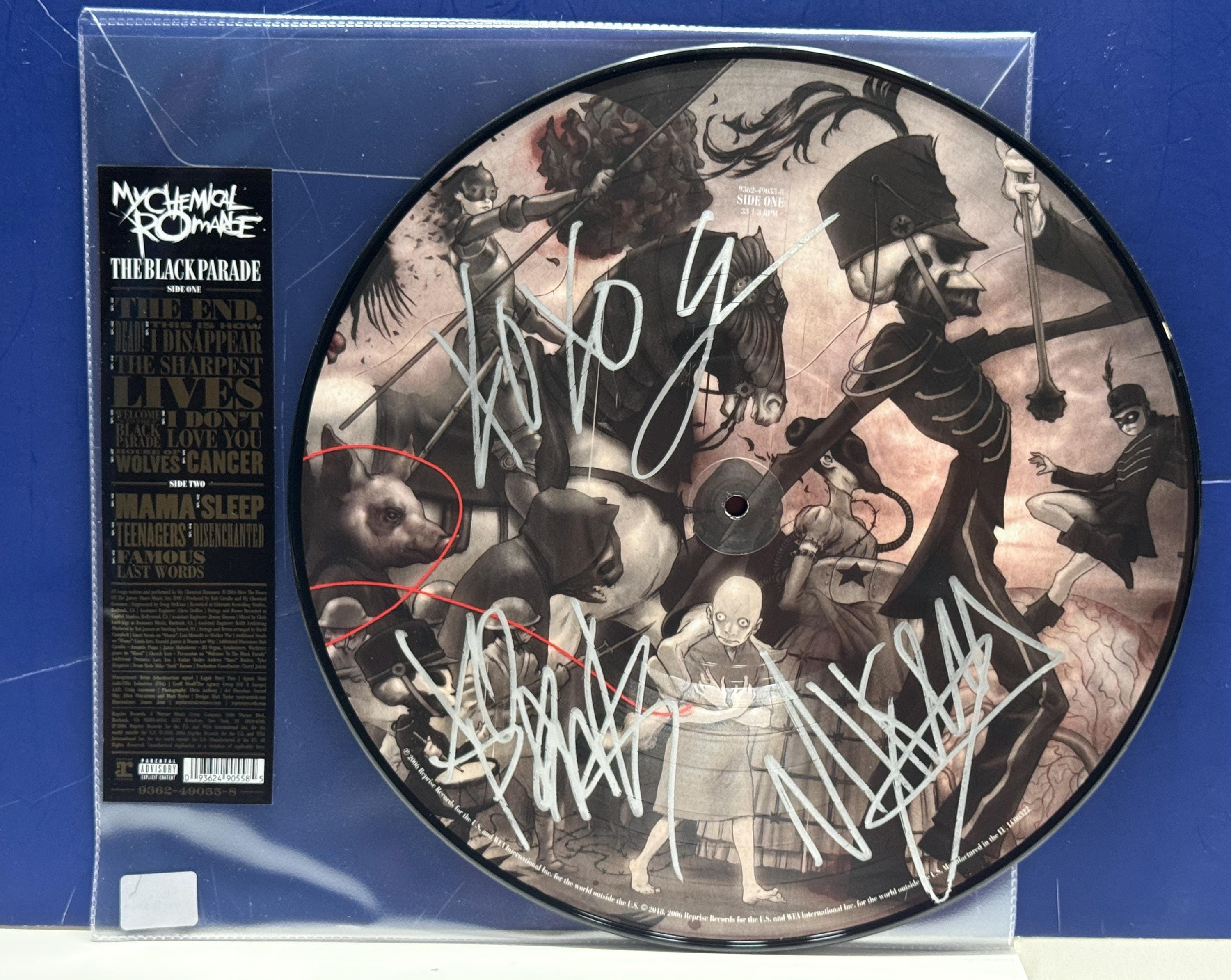 My Chemical Romance CD サイン付き My Chemical Romance Signed Cd - Etsy UK