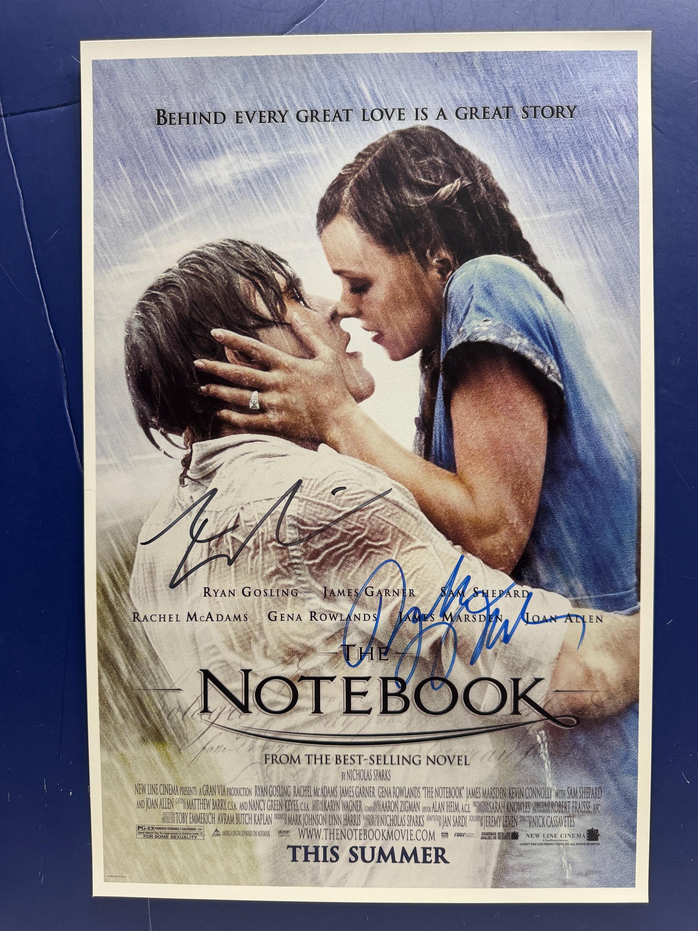 The NOTEBOOK Cast-members Signed Movie Poster COA AUTHENTICATED