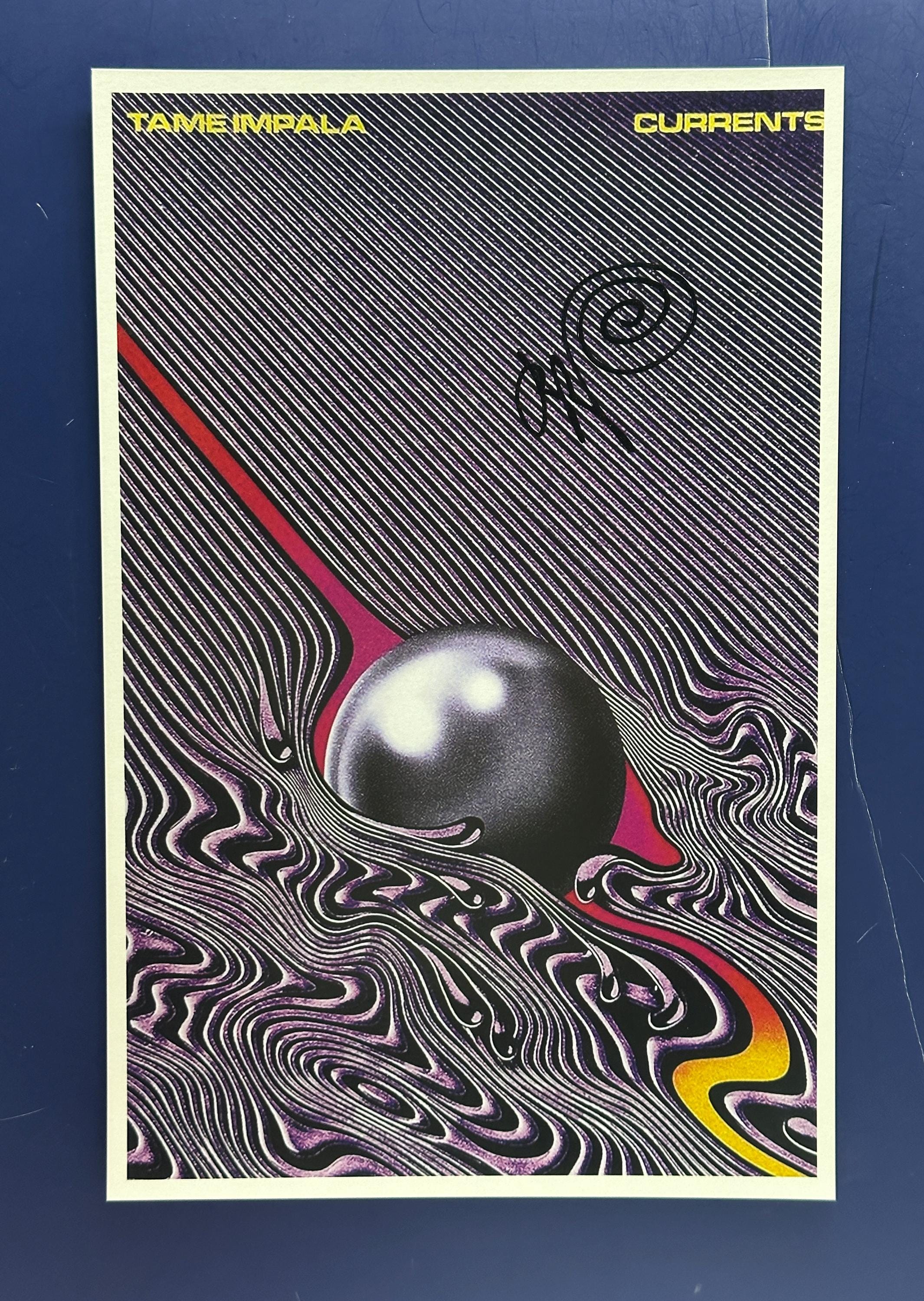 Tame Impala Original 10” + Signed poster My signed poster! : r/TameImpala