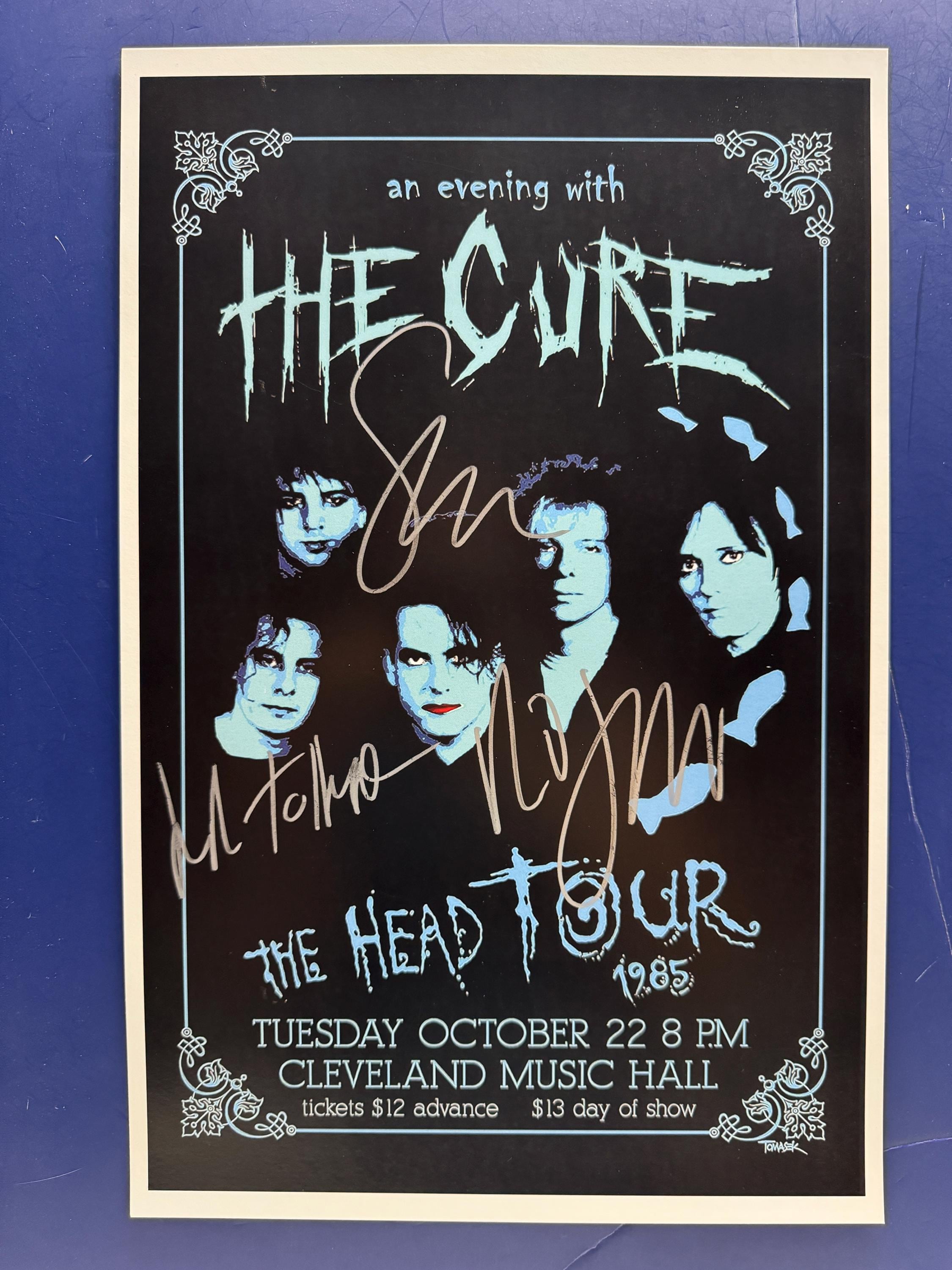 ザ・キュアー THE HEAD TOUR パンフレット   THE CURE ザ・キュアー 来日公演パンフレット