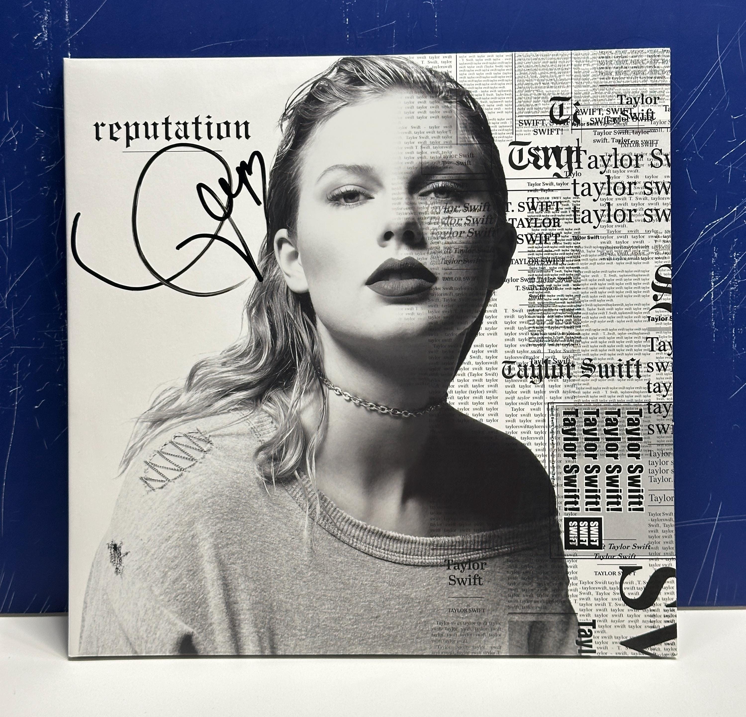 Taylor Swift reputation CD & サイン入りハート写真