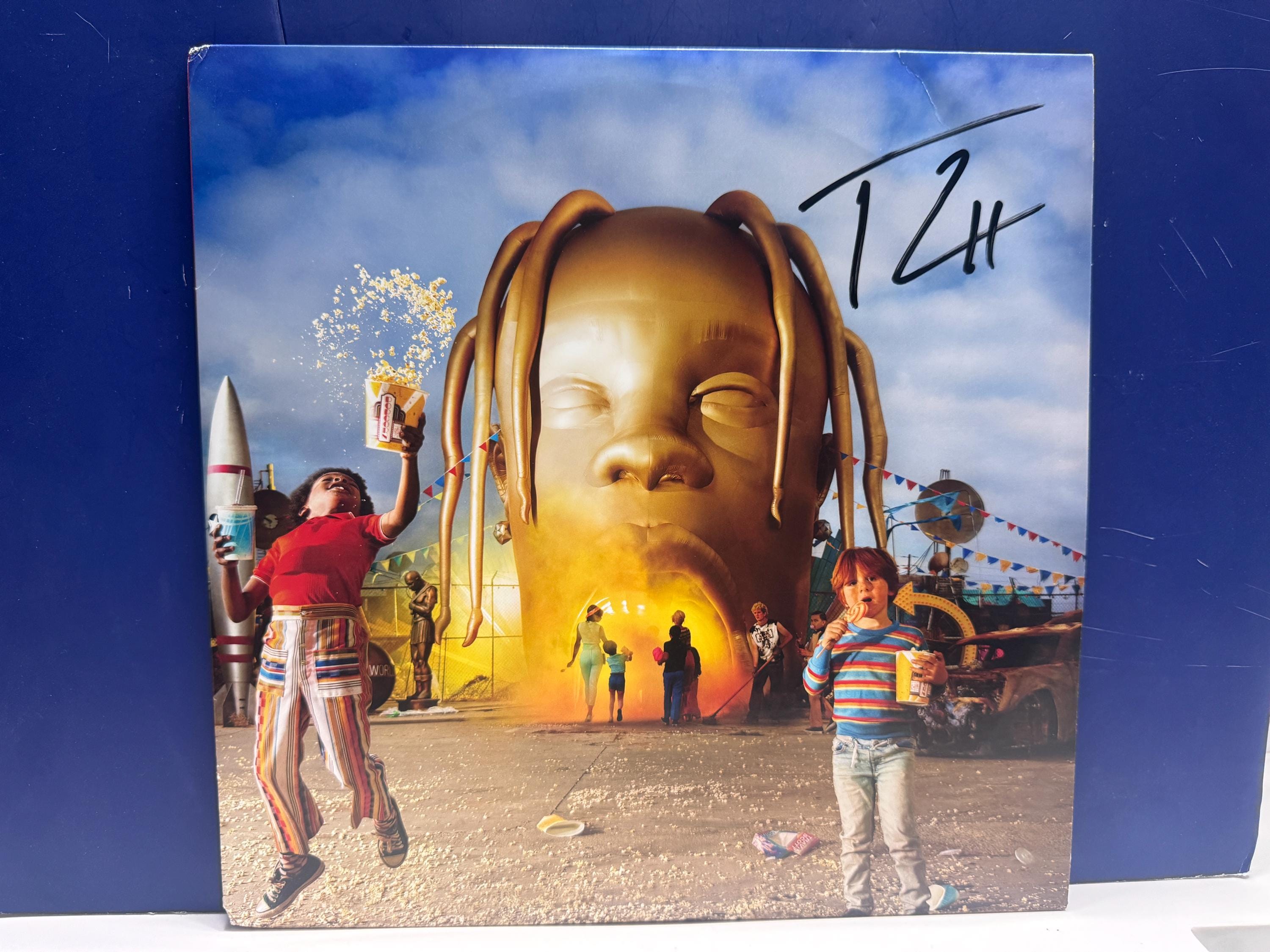 Travis Scott - Astroworld - New Signed by Travis Scott Vinyl