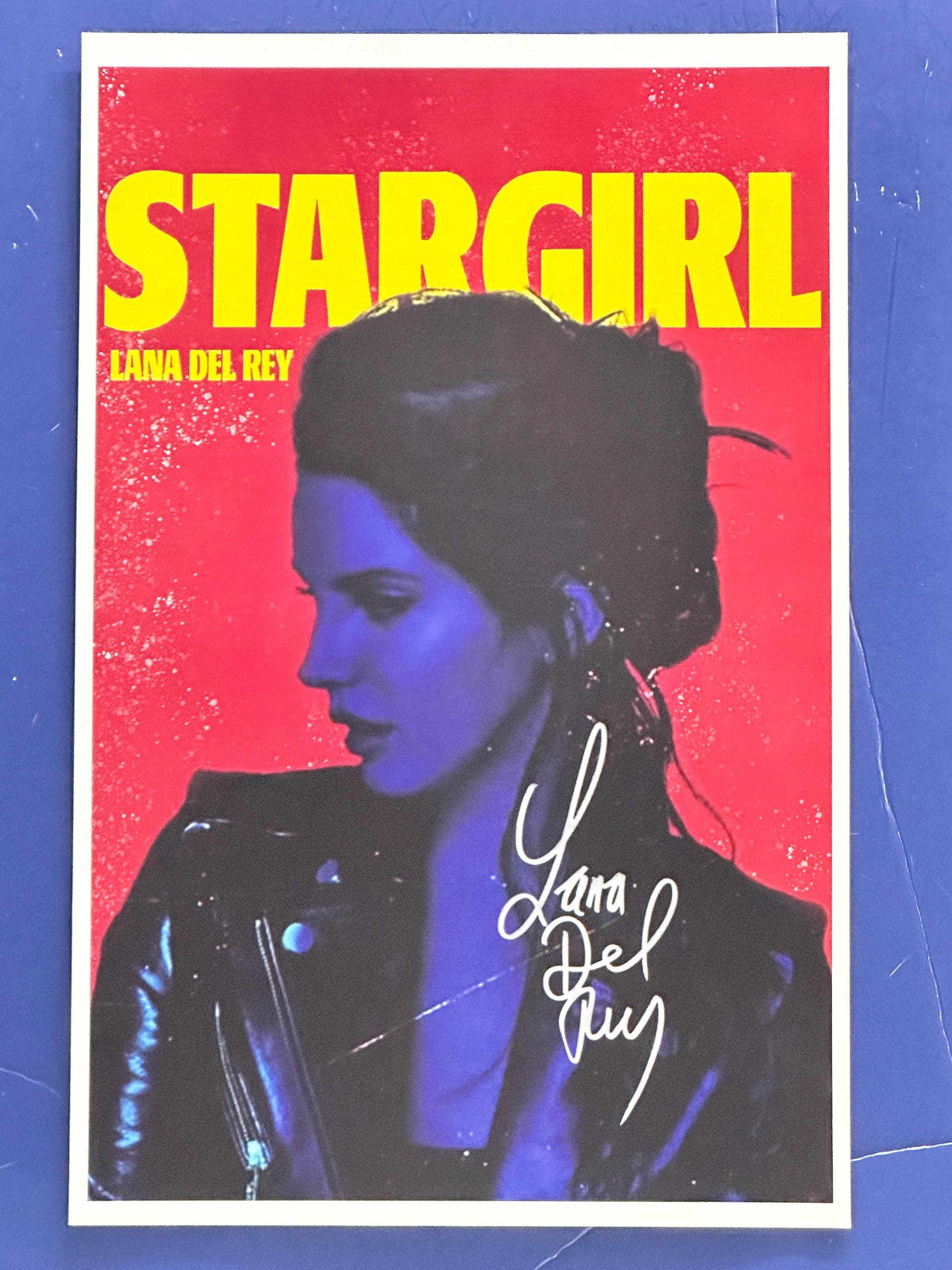 STEAL HEART CLUB スハクル POPUP LPポスター キーボード Lana Del Rey - Stargirl Signed Music Poster COA AUTHENTICATED - Etsy