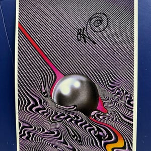 Tame Impala Original 10” + Signed poster Tame Impala Original 10” + Signed poster Kevin Parker signed