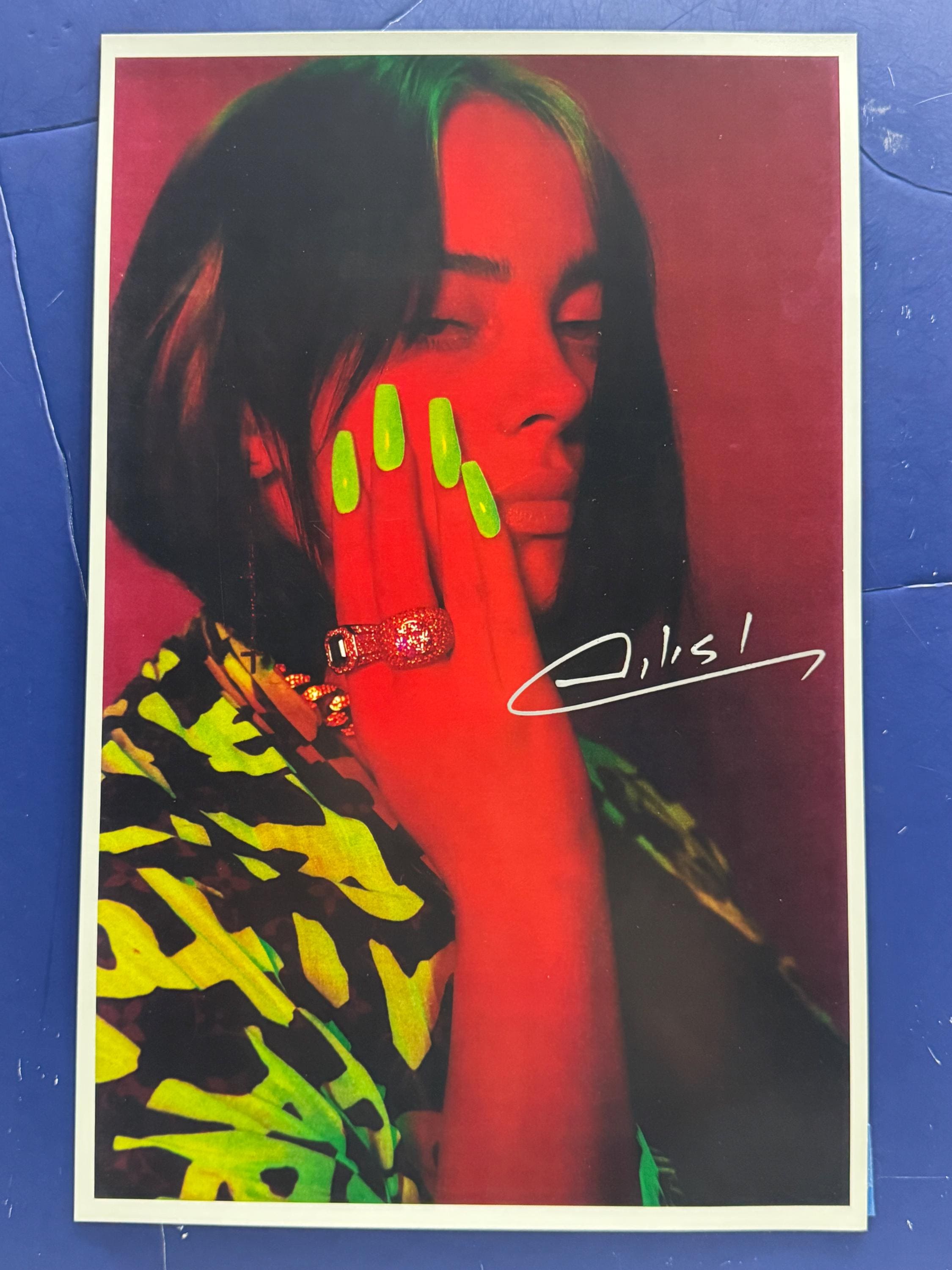Billie eilish autograph - Etsy 日本