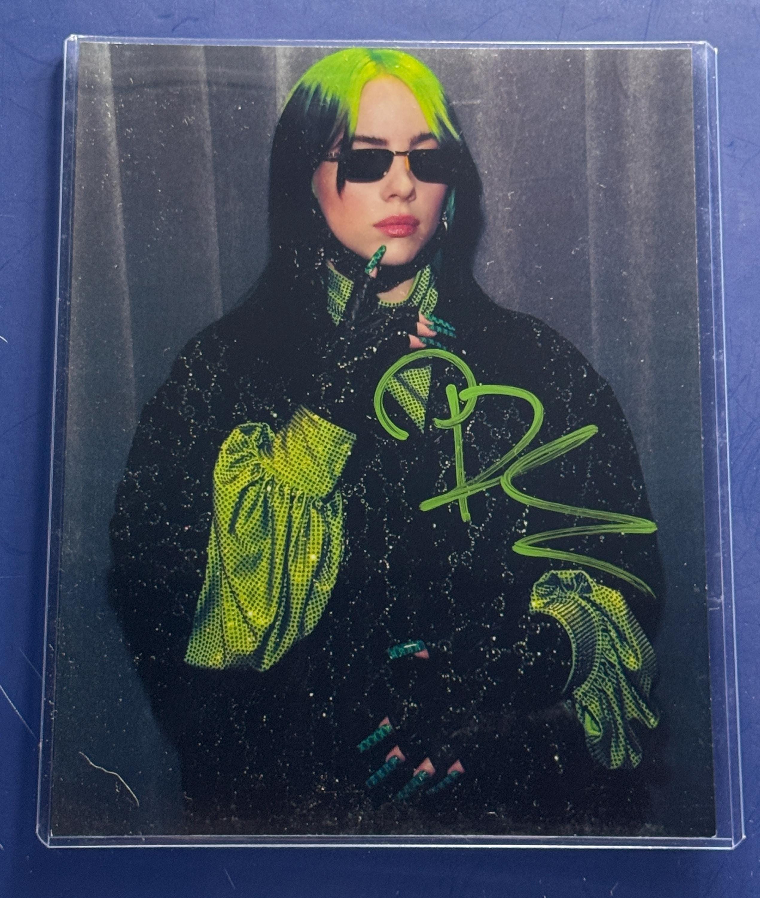 Billie eilish autograph - Etsy 日本