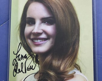 LANA Del REY Foto firmada por Lana Del Rey COA autenticada