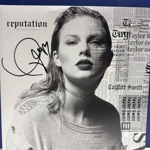 Taylor Swift reputation サインのみ Taylor Swift - Reputation - New Signed Vinyl LP Record COA