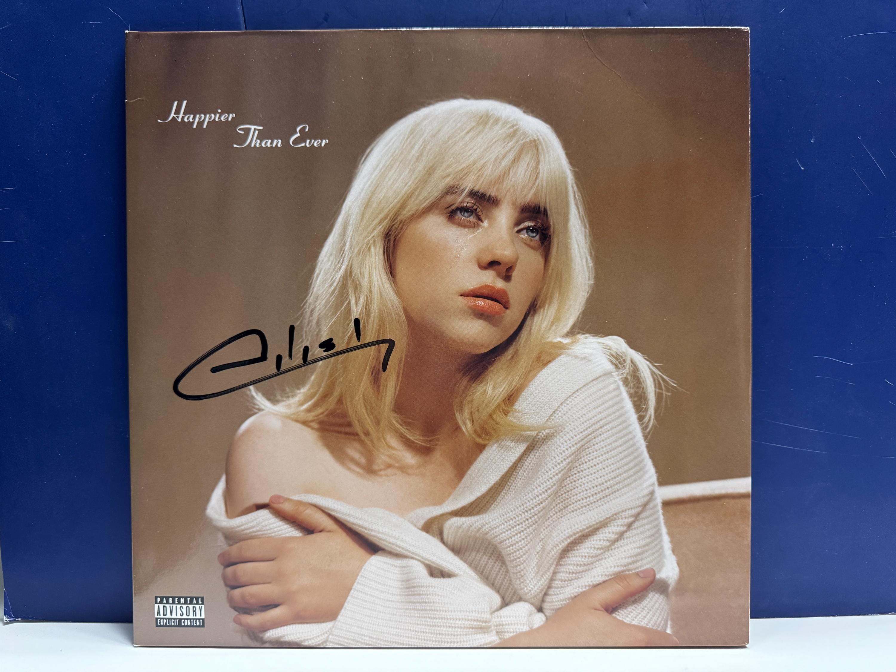 Billie Eilish - Happier Than Ever - New Signed by Billie