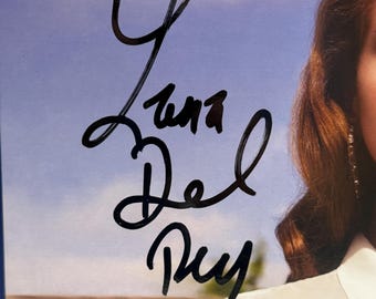 ラナ・デル・レイ - ボーン・トゥ・ダイ - 新品サイン入りビニールLP 