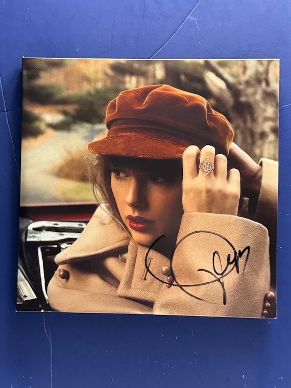 Taylor Swift - Red Taylor's Version - New Signed Vinyl LP Record