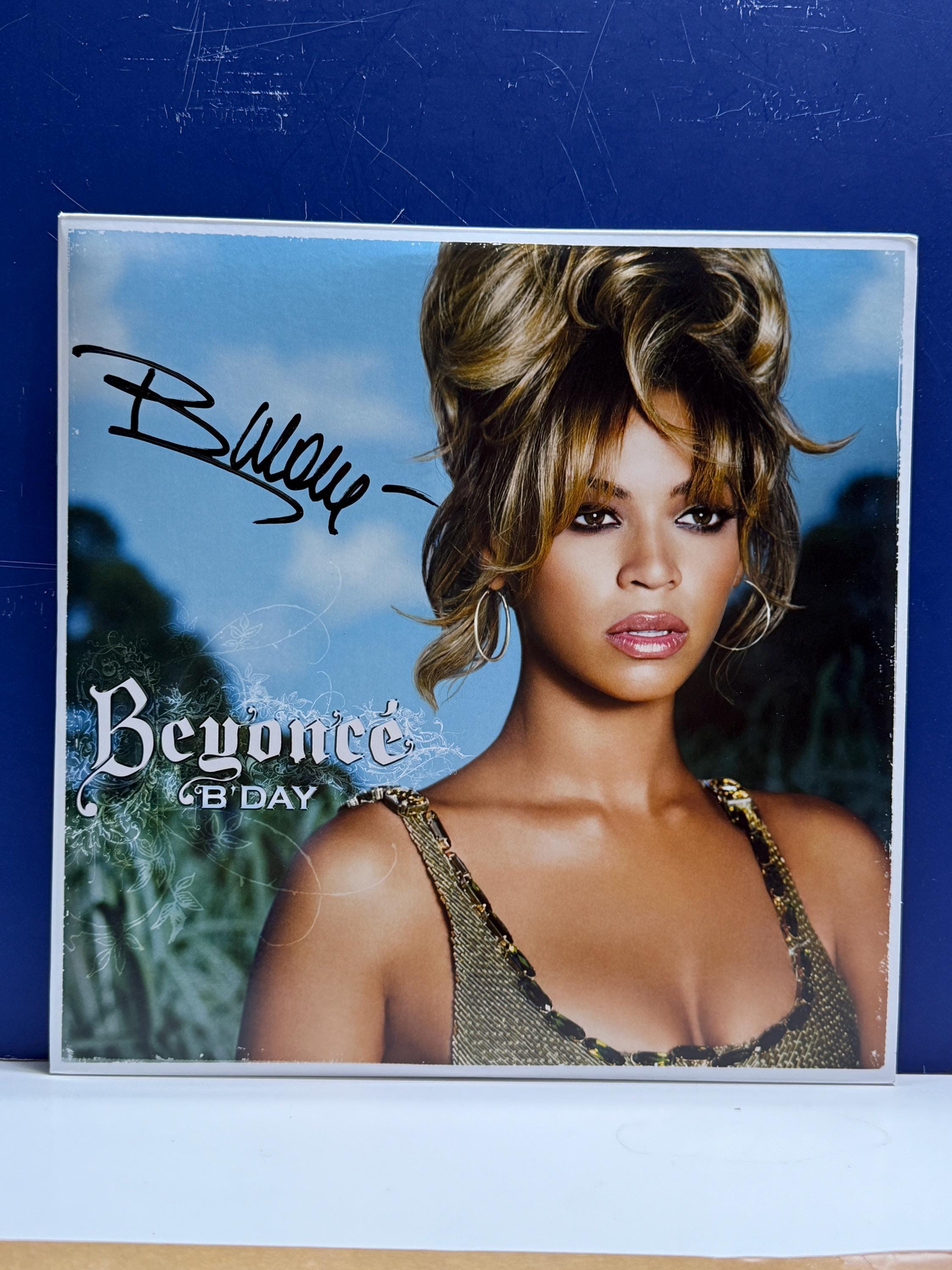 Beyonce - B' Day - New Signed Vinyl LP Record COA AUTHENTICATED - Etsy