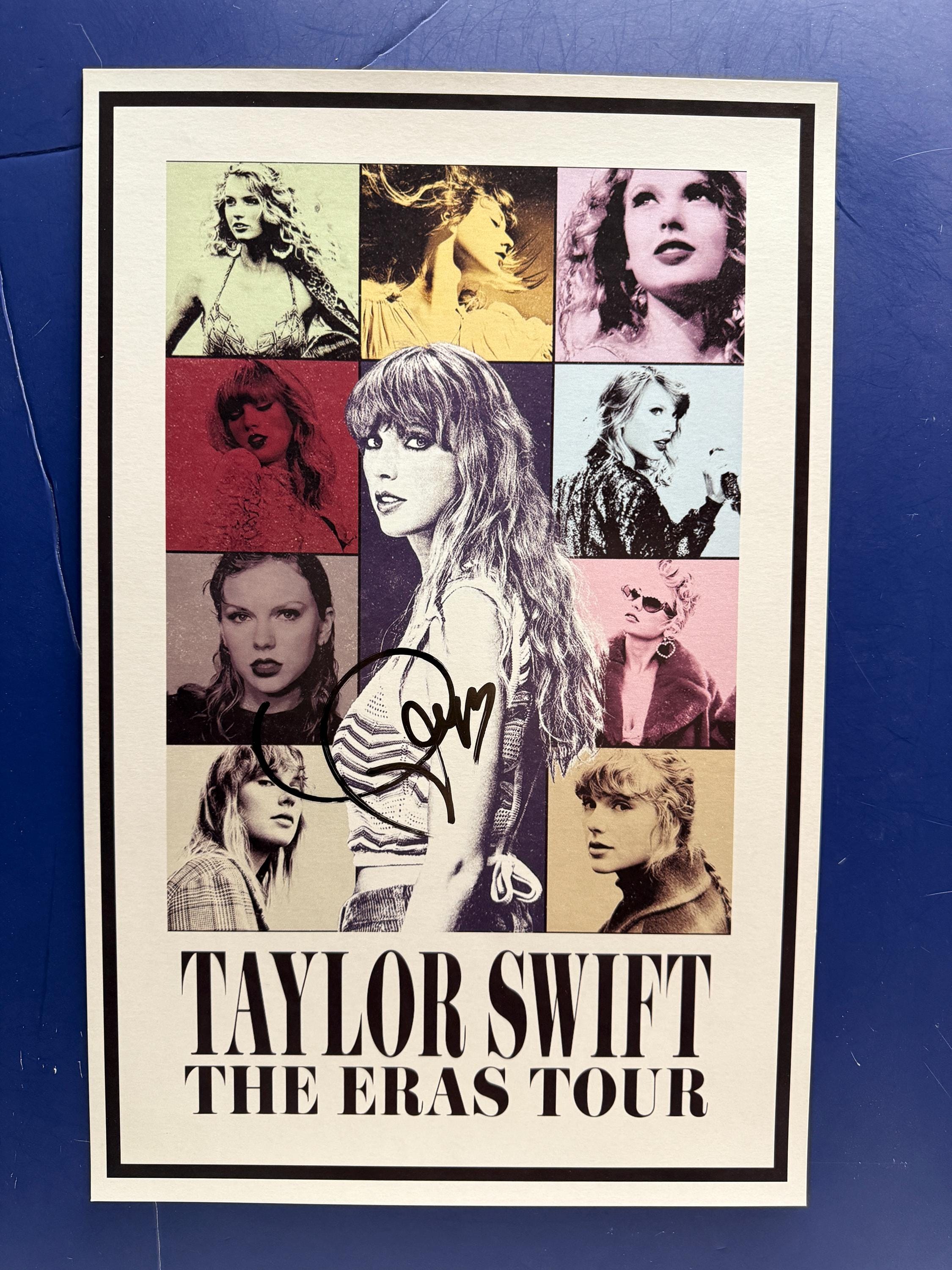 ミュージシャン THE ERAS TOUR LITHOGRAPH POSTER REPRINT Taylor Swift The Eras Tour Poster