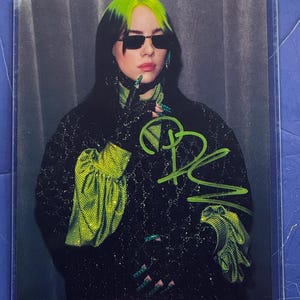 Billie eilish autograph - Etsy 日本