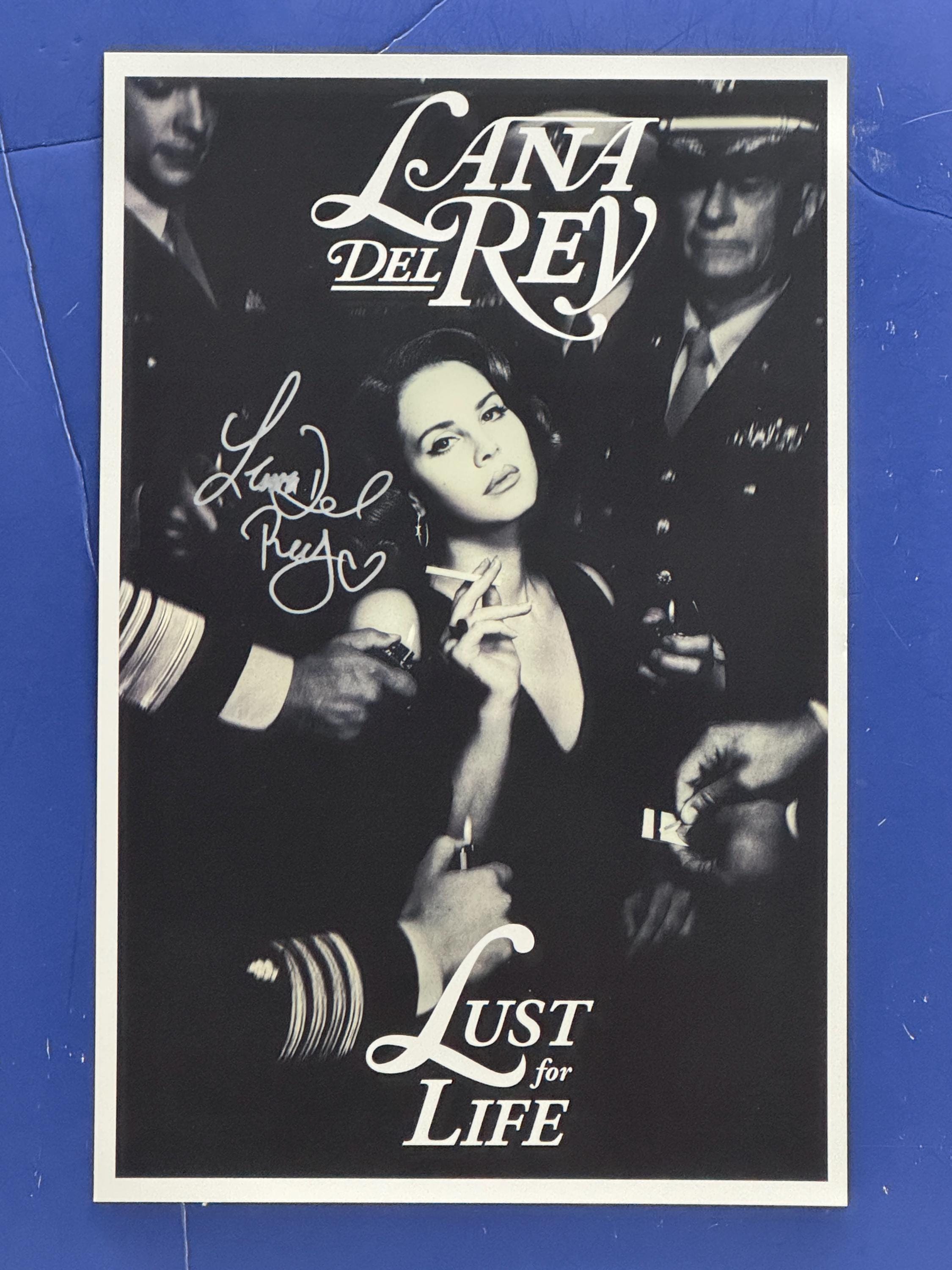 LAST1️⃣ Lana Del Rey Lust for Life サイン入り 【公式通販】