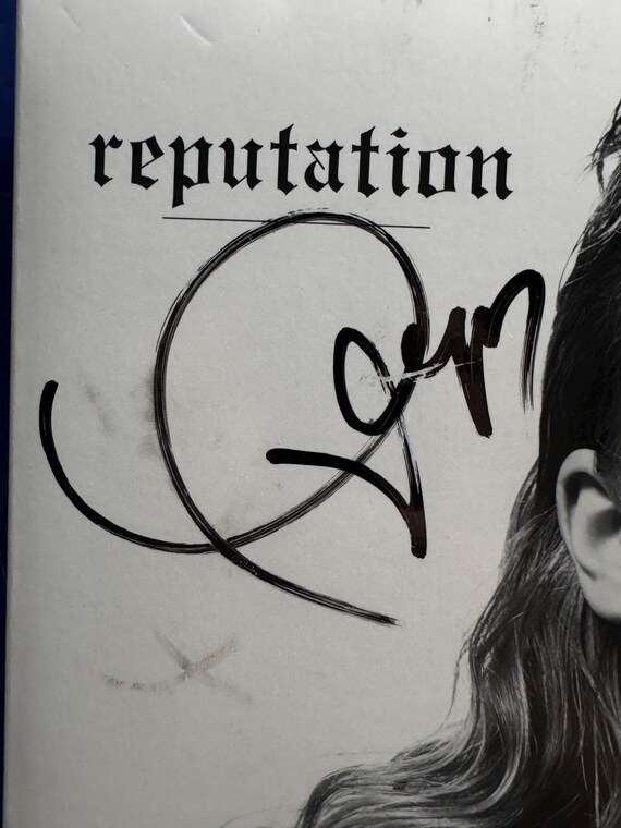 Taylor swift  reputation 直筆サイン Taylor Swift - Reputation - New Signed Vinyl LP Record COA