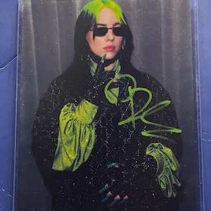 Billie eilish autograph - Etsy 日本