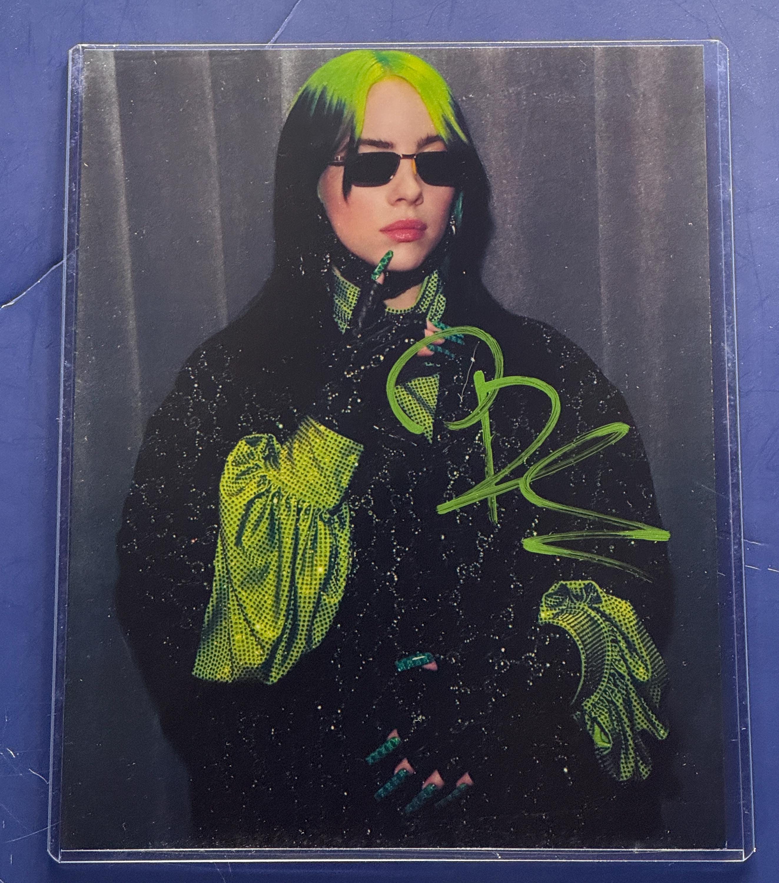 Billie eilish autograph - Etsy 日本